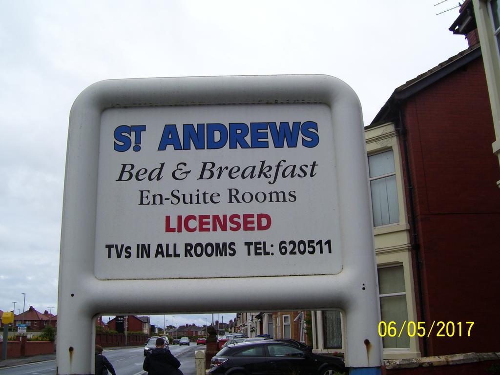St Andrews Guesthouse Blackpool Esterno foto